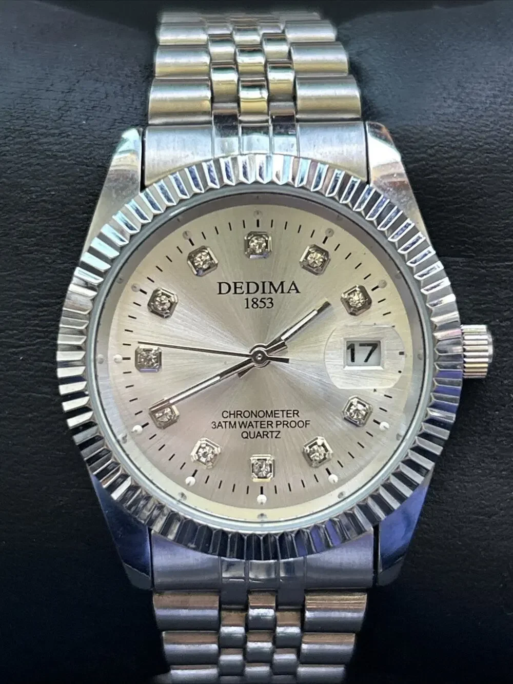 Dedima Silver Tone Quartz Watch